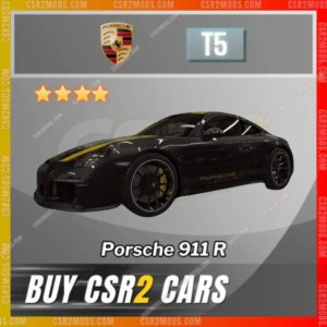 Csr2 Porsche 911 R Gold Stars Car | Csr2 Mods