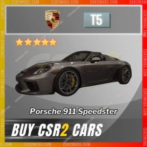 Csr2 Porsche 911 Speedster Gold Stars Car | Csr2 Mods