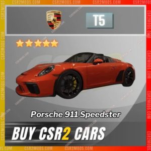 Csr2 Porsche 911 Speedster Gold Stars Car | Csr2 Mods