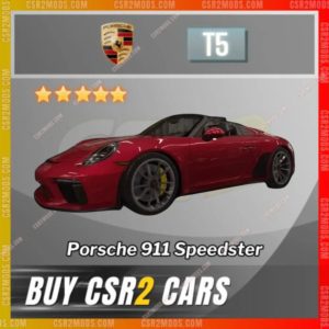 Csr2 Porsche 911 Speedster Gold Stars Car | Csr2 Mods