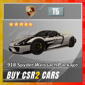 Porsche 918 Spyder Weissach Package White G ✅ Csr2 Mods Store