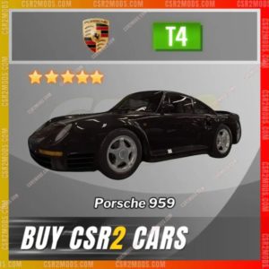 CSR2 Porsche 959 Gold Stars Car | CSR2 MODS
