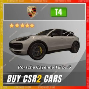 CSR2 Porsche Cayenne Turbo S Gold Stars Car | CSR2 MODS