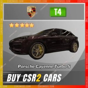 Csr2 Porsche Cayenne Turbo S Gold Stars Car | Csr2 Mods