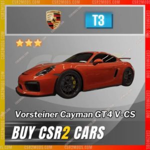 Csr2 Porsche Cayman Gt4 Gold Stars Car | Csr2 Mods