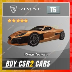 CSR2 Rimac Nevera Gold Stars Car | CSR2 MODS