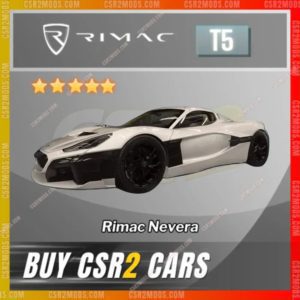 Csr2 Rimac Nevera Gold Stars Car | Csr2 Mods