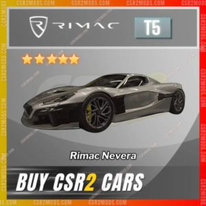 Csr2 Rimac Nevera Gold Stars Car | Csr2 Mods