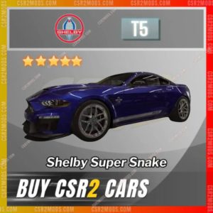CSR2 Shelby Super Snake Gold Stars Car | CSR2 MODS