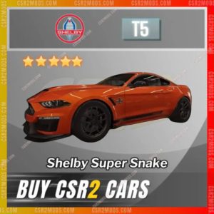 Csr2 Shelby Super Snake Gold Stars Car | Csr2 Mods