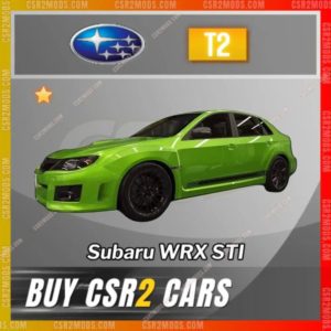 Csr2 Subaru Wrx Sti Gold Stars Car | Csr2 Mods