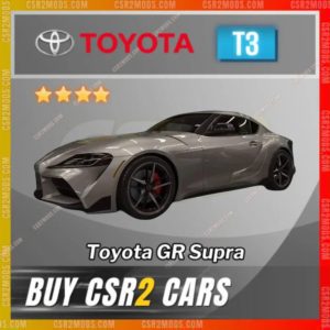Csr2 Toyota Gr Supra Gold Stars Car | Csr2 Mods