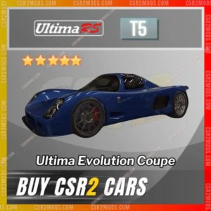 CSR2 Ultima Evolution Coupe Gold Stars Car | CSR2 MODS