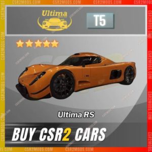 Csr2 Ultima Rs Gold Stars Car | Csr2 Mods
