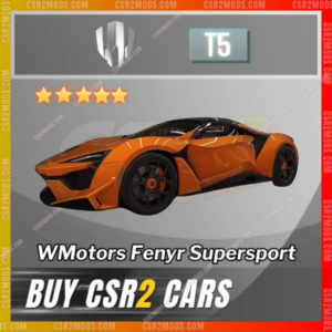 W Motors Fenyr Supersport Orange G ✅ Csr2 Mods Store