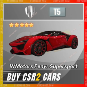 W Motors Fenyr Supersport Red G ✅ Csr2 Mods Store