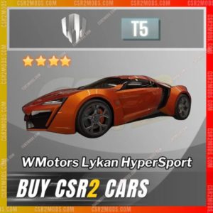 CSR2 W Motors Lykan Hypersport Gold Stars Car | CSR2 MODS